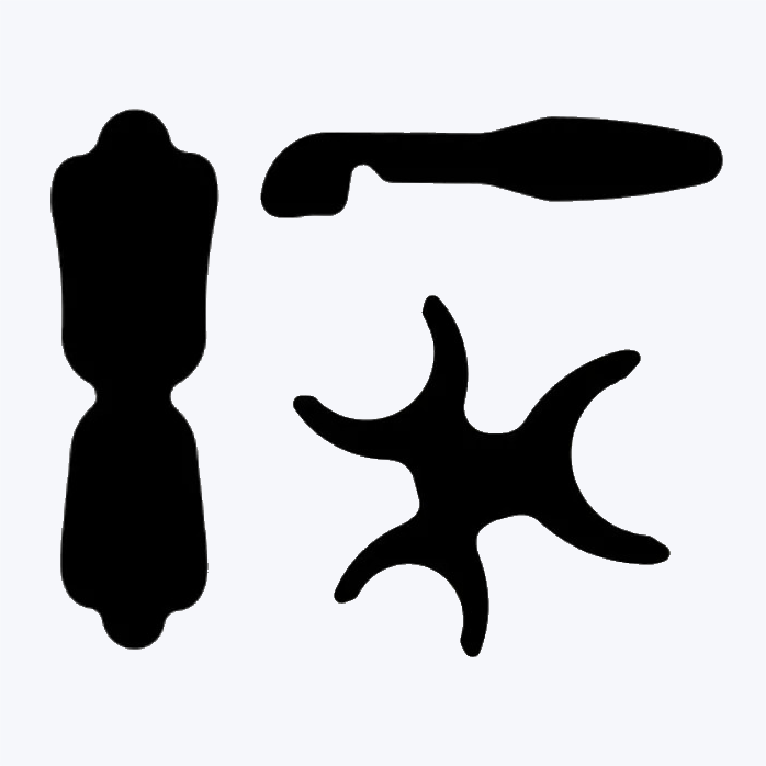 Capri Contrastors Set 3/pk